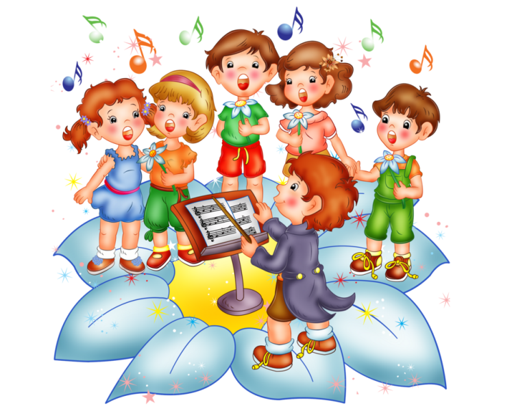 Дети поют. Музыкальный работник в детском саду. Музыкальный рисунок для детей. Клипарт дети в детском саду.