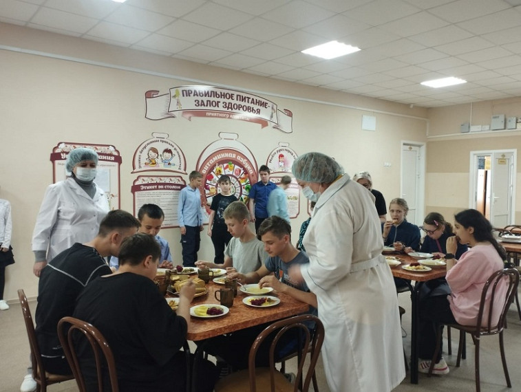 Майский родительский контроль за организацией питания.